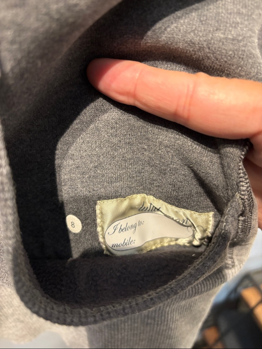 Lululemon Vintage Scuba Hoodie in Slate - Picture 6 of 9